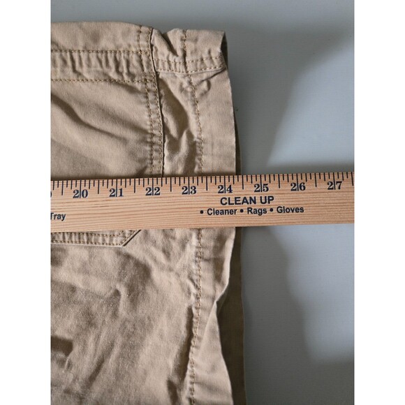 Levi Strauss Signature Mens Size 42 Tan Jean Shorts Made in San Francisco - Picture 7 of 8
